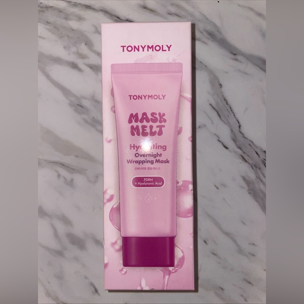 TONYMOLY Mask Melt Hydrating Overnight Wrapping Mask 75ml NIB K-Beauty